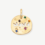 CHARM MAMÁ BAÑO ORO