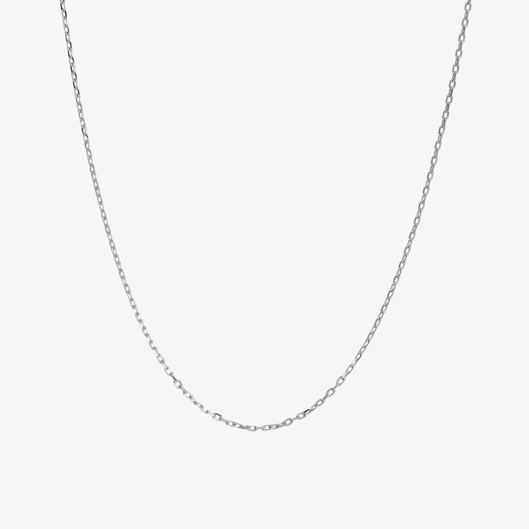 CADENA FINA ACERO PLATA