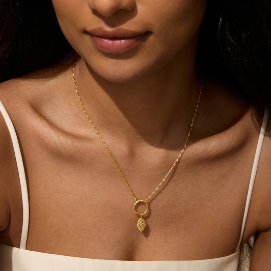 CHARM AMULETO MANO PROTECTORA HAMSA