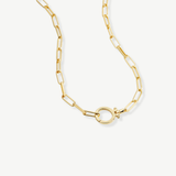 COLLAR CADENA CLIP PLATA