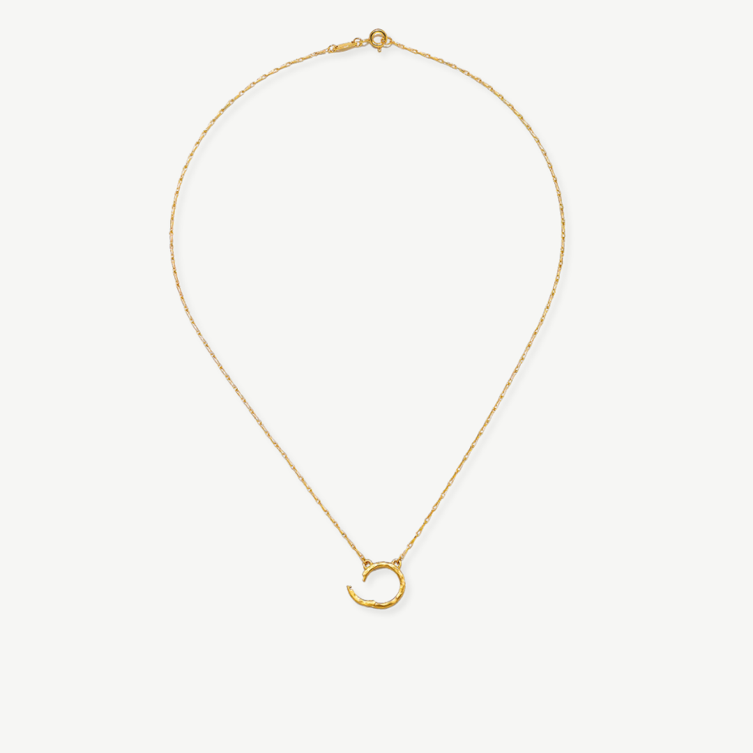 COLLAR SOL 45CM BAÑO ORO