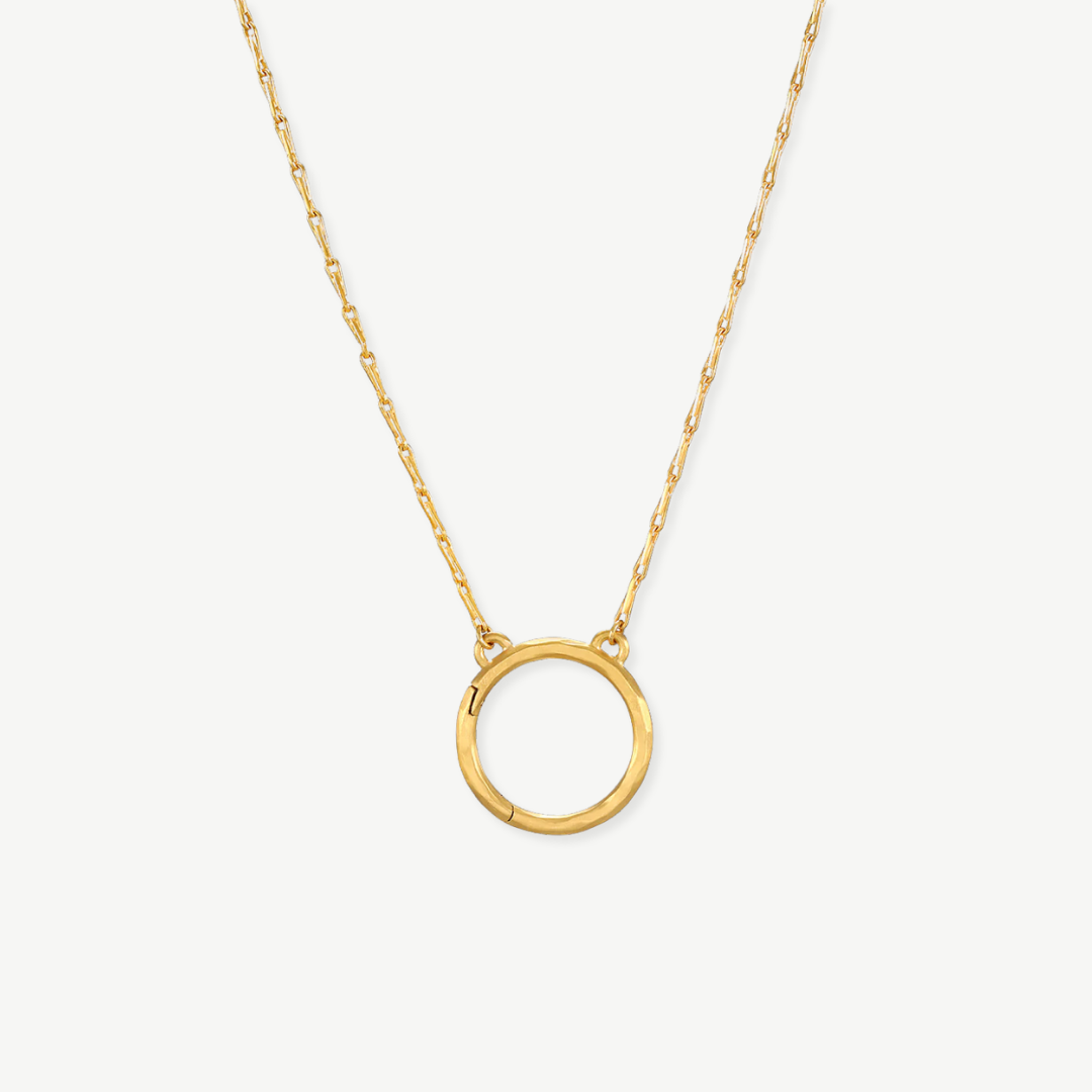 COLLAR SOL 45CM BAÑO ORO
