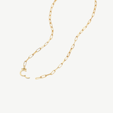 COLLAR CADENA CLIP PLATA