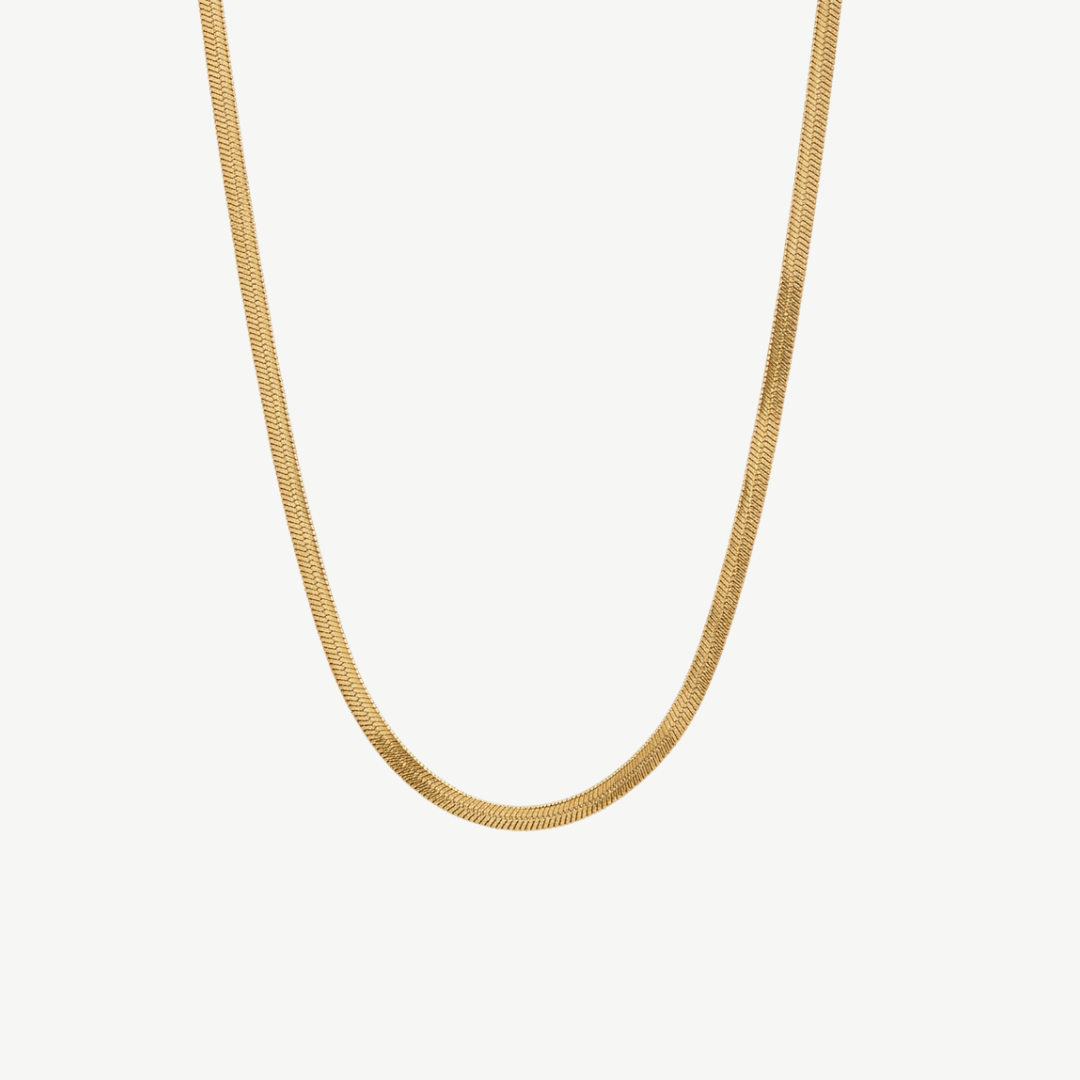 COLLAR CADENA ESPIGA ORO