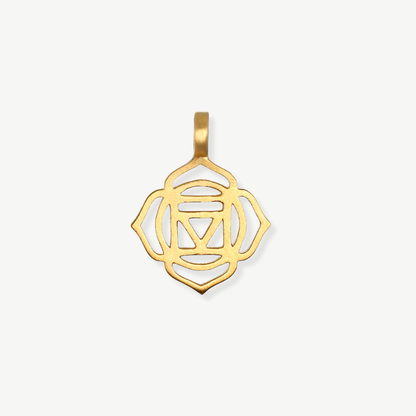 Charm chackra raiz baño oro - 02-Tresora Paris