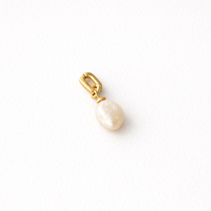 CHARM PERLA DE LA SABIDURÍA BAÑO ORO